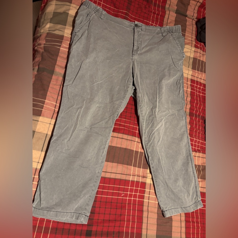 Old Navy Womens OG Chino Pants gray size 2x